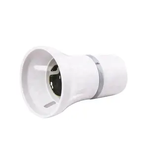 Hanging Light Base Screw Lamp Holder Socket VGT E27 Pendant Switch and Socket Manufacture 2A 250V White British Standard Ce