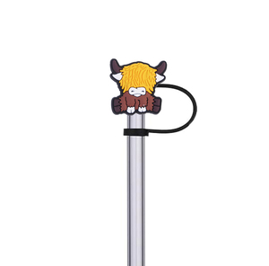 Vente en gros populaire Topper de paille <span class=keywords><strong>Yek</strong></span> 10mm en PVC avec logo personnalisé Topper de paille en silicone Accessoires de fête à boire Cadeaux - Product Image 6