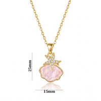 Collier tendance en cuivre avec pendentif en pierre naturelle, ras-de-cou sportif à maillons, bijou polyvalent pour femme