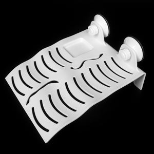 Offre Spéciale Quai de tortue de plate-forme de pèlerin en <span class=keywords><strong>plastique</strong></span> blanc de quatre tailles avec la ventouse forte - Product Image 6