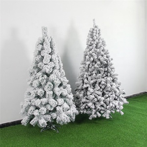 Alberi <span class=keywords><strong>di</strong></span> <span class=keywords><strong>Natale</strong></span> Artificiali Grandi in PVC Bianco V-3310 Decorazioni Natalizie <span class=keywords><strong>per</strong></span> la Stagione Festiva - Product Image 6