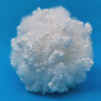 Fibre stable en polyester recyclé certifiée GRS, creuse, conjuguée, siliconée, pour le filage 3D/7D HCS