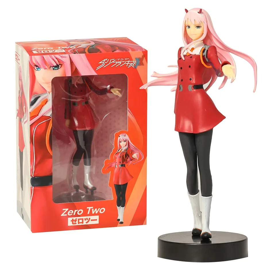 17cm DARLING in the FRANXX 02 Anime Figure Zero Two Action Figure Adult Model Doll Toy