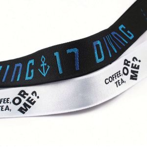 Lanière de sécurité détachable pour clé, noir et blanc, personnalisable, directement de l'usine - Product Image 3