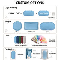 Packs de gel réutilisables pour soins de santé, refroidissement, logo personnalisé pour soulager la douleur et le stress, pack de glace en gel
