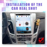 Radio con Pantalla Táctil de 10.4 Pulgadas para Cadillac CTS 2007 2008 2009 2010 2011 2012, Reproductor de DVD para Auto, Estéreo, Navegación GPS