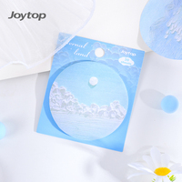 Joytop Blocs-notes adhésifs colorés personnalisables avec logo pour bureau et école, en papier recyclé écologique, fournitures en gros pour journalisation