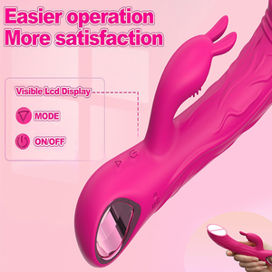 Büyük Yapay Penis Vajina Vibratörleri Kadın Seks Oyuncakları Klitoris Meme Uyarıcı Vibratörler Tavşan Masaj Aleti Yetişkin Seks Oyuncakları - Product Image 6