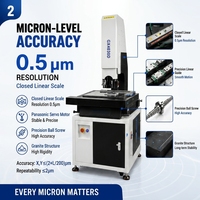 Máquina de Medición Óptica Automática HSD-4030D, Sistema de Medición de Visión 2D de Alta Precisión
