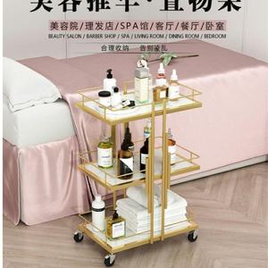 Design Hair <b>Salon</b> Trolley Nail Shop Trolley Beauty Trolley With Lockable Wheels - Product Image 4