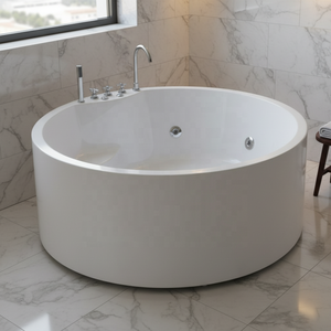Redondas bañeras de <span class=keywords><strong>hidromasaje</strong></span> para interior y baño, aprobación CE - Product Image 1