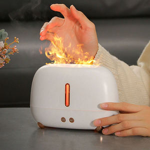 <span class=keywords><strong>Humidificador</strong></span> de mesa creativo con llama de fuego, difusor de <span class=keywords><strong>aceite</strong></span> <span class=keywords><strong>esencial</strong></span>, <span class=keywords><strong>humidificador</strong></span> de Aroma <span class=keywords><strong>para</strong></span> el hogar, dormitorio, dormir, bebé, gran oferta - Product Image 2