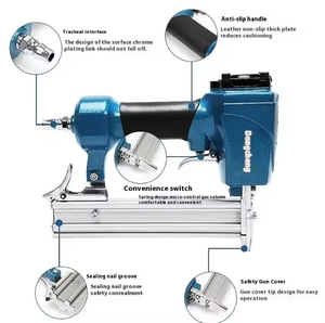 Grampeador Pneumático Dongcheng Modelo F30 com Motor Sem Escovas para Decoração de Teto, Marcenaria, Encadernação, Sem Atolamentos, Pregos de Aço - Product Image 3