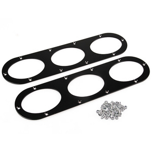 Panel Difusor de Aire Universal de Aluminio, Placa de Desviación de Aire para Parachoques Trasero de 3 Orificios, Piezas Aerodinámicas Mecanizadas por CNC - Product Image 4