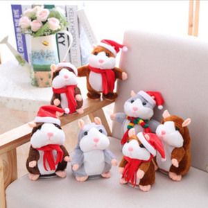 Fabricants de pneus directe intelligente <span class=keywords><strong>Père</strong></span> Noël électrique <span class=keywords><strong>petit</strong></span> hamster enfants jouets en peluche en gros - Product Image 2