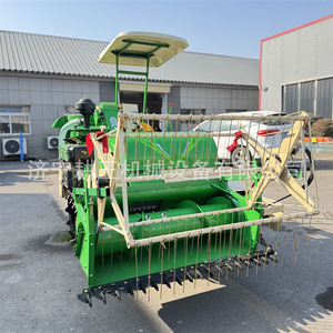 Mini-moissonneuse-batteuse sur chenilles 25 CV pour la récolte du riz et du blé - Product Image 2