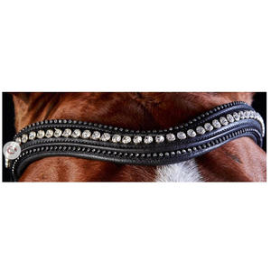 Cuero de caballo de alta calidad con cristal ostentoso, banda decorativa para cejas - Product Image 1
