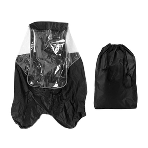 Copertura antipioggia per bicicletta per sedile posteriore per bambini copertura antipioggia per seggiolino bici con finestra trasparente - Product Image 3