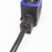 Connecteurs de solénoïdes de type DIN, connecteur de vanne solénoïde étanche IP67, prise de vanne pour vanne industrielle pneumatique hydraulique