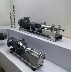 ปั๊มสกรูเดี่ยวสแตนเลส 304/316L สำหรับงานสุขภัณฑ์ ได้รับการรับรองมาตรฐานอาหาร สำหรับบรรจุน้ำผึ้ง แยม หมายเลขรุ่น PN0.6/PN1.2 G20/G135 304 - Product Image 2