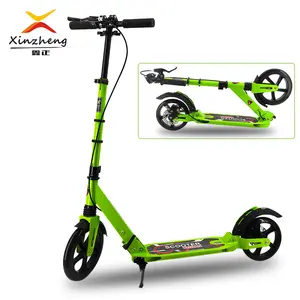 Xinzheng scooter de pé dobrável adulto, multicolorido, de alumínio, portátil, 200mm