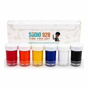 Pintura de Dedos Lavable No Tóxica al por Mayor, 15ml, en Envase Individual, a Base de Agua, para Juego Sensorial Infantil, Aprendizaje Temprano, Preescolar, Manualidades en Casa - Product Image 1