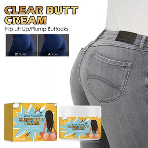 Crème d'agrandissement et de raffermissement des fesses à base de plantes Crème de lifting des fesses Crème de raffermissement des hanches Crème d'amélioration des fesses à résultats rapides d'origine - Product Image 1