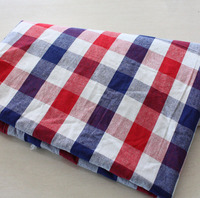 Tissu teint en fil TC65/35 pour chemises, motif à carreaux, utilisation pour la literie et les textiles de maison