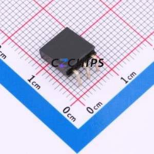 HX PM2.54-1x3P WC-Y Pin Socket Bent Lead Through Hole,P=2.54mm Connector 1x3P 2.54mm Square Hole Right Angle Insert - Product Image 2