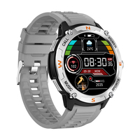 Montre connectée QW76 pour le sport en plein air, étanche IP67, écran AMOLED de 1,43 pouce, GPS, suivi sportif, chronomètre, rappel d'appel, surveillance de la santé