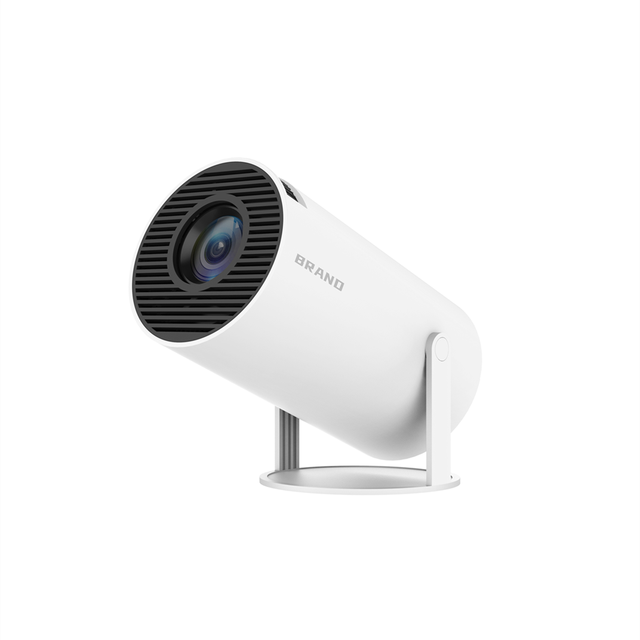 Cylindrical Mini Projector 4k HY300 Home Theater WIFI Wireless 130'' Screen Projection Display Android Video movies Projectors