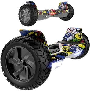 Trottinette électrique auto-équilibrante <span class=keywords><strong>tout</strong></span>-<span class=keywords><strong>terrain</strong></span> de 9 pouces avec lumières LED et application intelligente pour enfants - Product Image 1