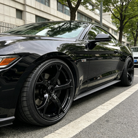 Nouvelles jantes JDM de couleur chromée/noir brossé de 19 pouces 5x114.3 forgées pour Nissan 350Z 370Z Infiniti Q50 Q60 G35 G37 V1