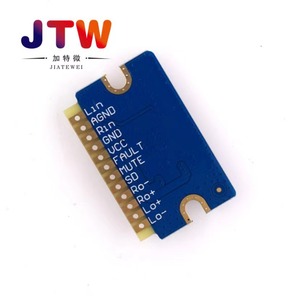JTW YL2020 20W+20W บอร์ดแอมพลิฟายเออร์ดิจิตอลคลาส D 12V-24V โมดูลเสียงขนาดเล็ก - Product Image 1