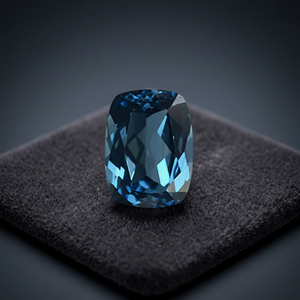 13X18mm Cojín Corte Natural Londres Topacio azul Venta al por mayor Precio de fábrica Piedra preciosa suelta facetada de alta calidad por pares de quilates - Product Image 4