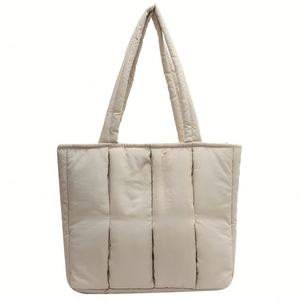 <b>Work</b> Tote <b>Bag</b> for Women Puffer Nylon Purse with Laptop Compartment, Large Shoulder <b>Bag</b> for Travel - Product Image 4