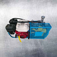 Kompresor scuba bertekanan tinggi 300bar Auto stop kompresor pcp dan mesin gasolineengine