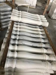 BOTON STONE-balaustrada de mármol para escaleras, balaustrada Popular de <span class=keywords><strong>piedra</strong></span> blanca - Product Image 4