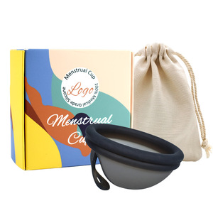 Furuize Vendita all'Ingrosso di Coppette Mestruali Riutilizzabili in Silicone di Grado Medico Personalizzate con Disco per Ciclo - Product Image 1