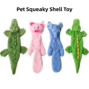 ZHONGYA Pet <strong>2026</strong> New Plush Sounding <strong>Toy</strong> for <strong>Dog</strong> Teeth Cleaning Training Supplies Harmless Material Bite-resistant Shell <strong>Dog</strong> <strong>Toy</strong> - Product Image 1