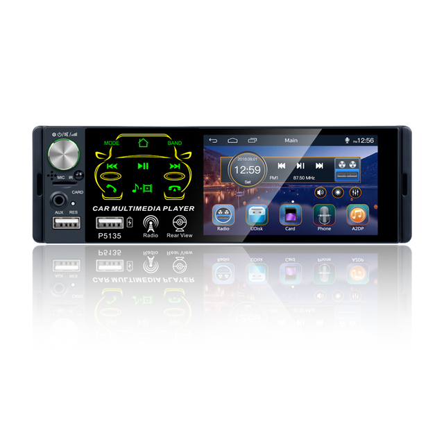 Universal 1Din 4.1Inch Auto Audio MP5 Player 12V Autoradio BT FM Car Radio Car Stereo USB Remote Control