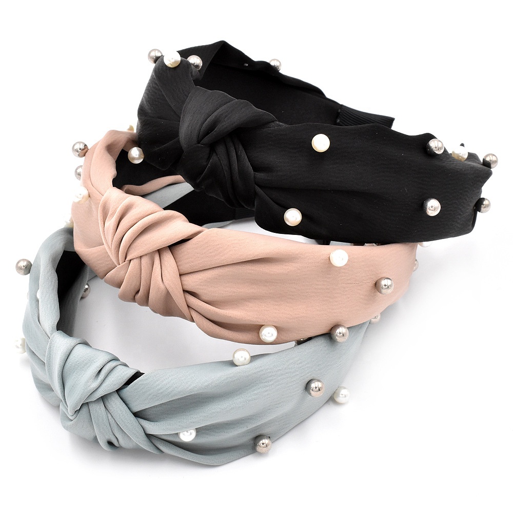 Женская повязка на голову с жемчугом, повязка на голову с жемчужинами в европейском и американском стиле барокко, аксессуары для волос для душа
