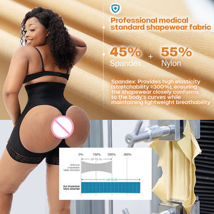 Control de barriga Levantador de glúteos Faja Realzador de cadera Cintura Cincher Esculpir postoperatorio Ahueca hacia fuera Push up Glúteos Fajas Pantalones cortos - Product Image 6