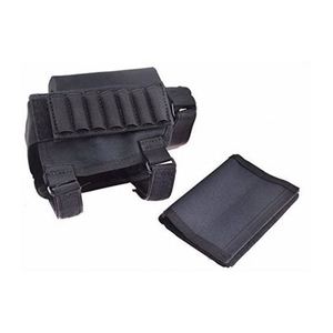 Soporte táctico para la mejilla del arma con portamunecas de liberación rápida y bolsa para cartuchos - Product Image 4