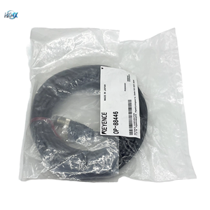 Câble IO-Link en aluminium Keyence OP-88446 M12 8 broches femelle 4 broches mâle 10m droit PVC IP68 Haute Tension 600V pour usage industriel - Product Image 1