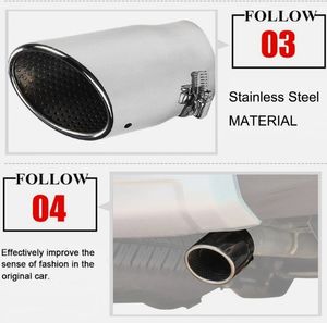 Silenziatore di Scarico in Acciaio Inox 304 ad Alte Prestazioni, Dimensioni Personalizzate, per <span class=keywords><strong>Jeep</strong></span> <span class=keywords><strong>Compass</strong></span> 2007-2015 - Product Image 4