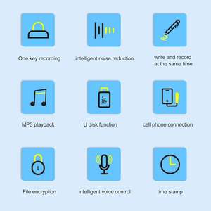 Stylo Enregistreur Vocal Intelligent à Enregistrement à une Touche avec Logo Personnalisé, Gadget Audio Compact pour Conférences Professionnelles - Product Image 6