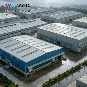 Estructura Metálica 50X100 de Acero Q355B, Resistente al Fuego, Venta al Por Mayor, para Almacenamiento de 5000 m², Centro Logístico de 1000 m² - Product Image 1
