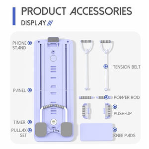 Tabla Abdominal Plegable Multifuncional Nueva en Oferta, Equipo de Fitness para el Hogar con Soporte para Teléfono, Envío desde España - Product Image 2