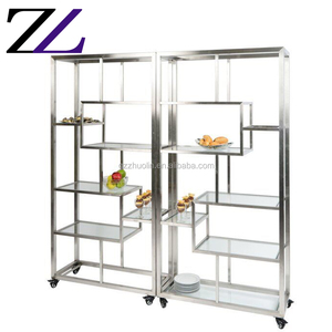 Stand haut de thé restauration accesorios para cafétéria party cupcake <span class=keywords><strong>etagere</strong></span> mariage nourriture buffet affichage exposition stand étagères - Product Image 6